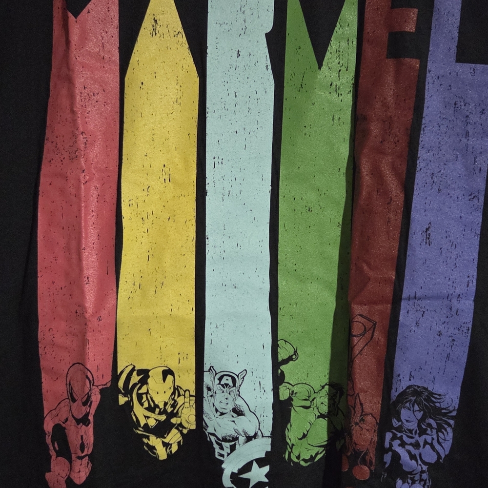 Marvel Superhero Graphic T-Shirt